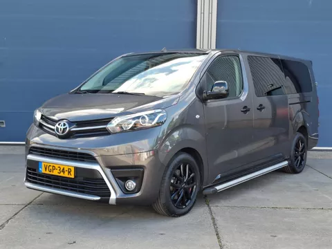Toyota PROACE Worker 2.0 D-4D Black Line Long DC DUBBEL CABINE / LEER / STOELVERWARMING / CAMERA / DUBBELE SCHUIFDEUR